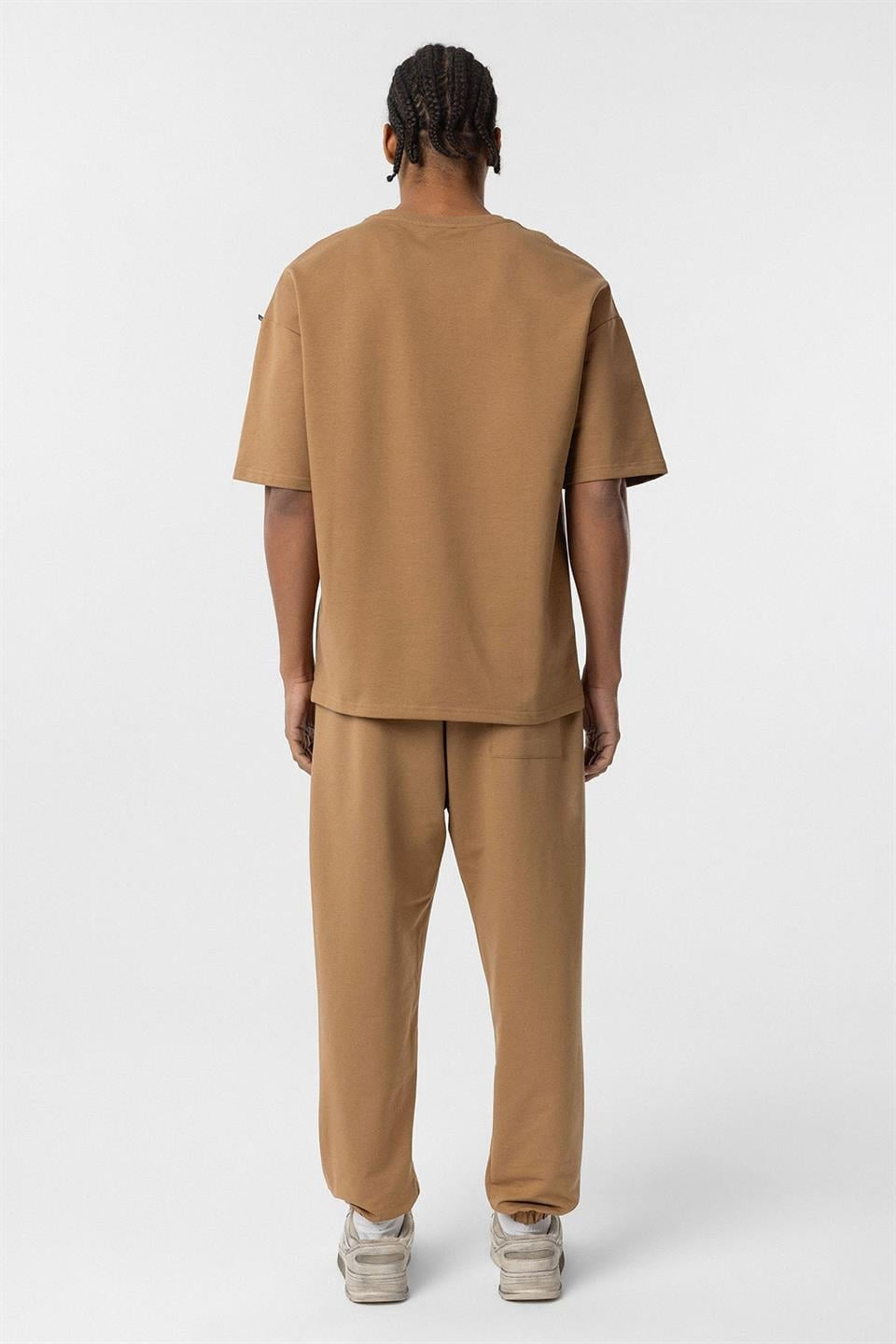 Paça Lastikli Basic Oversize Eşofman Takımı