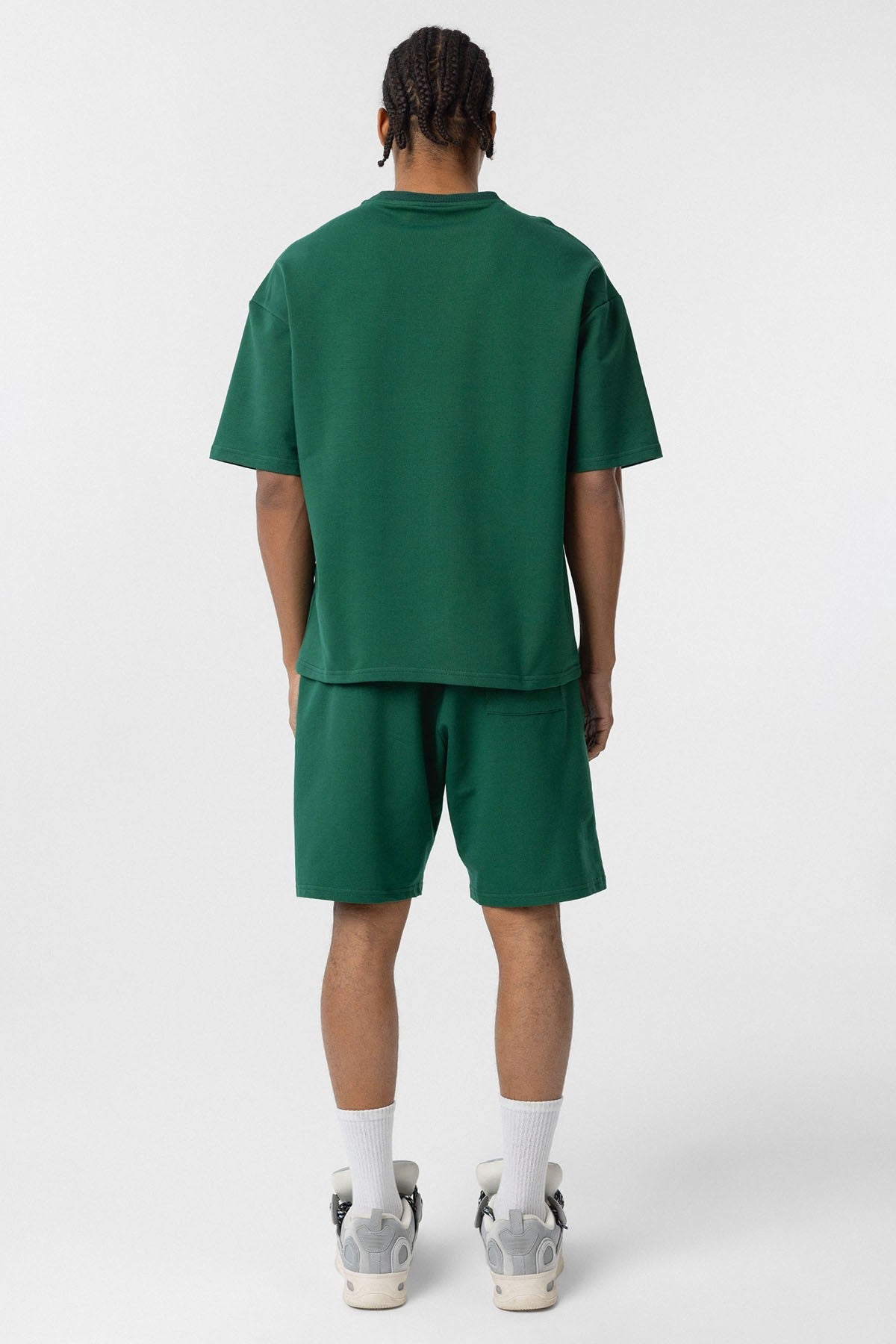 Basic Oversize Şort Takım