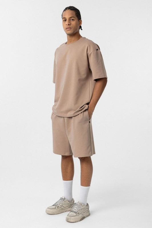 Basic Oversize Şort Takım