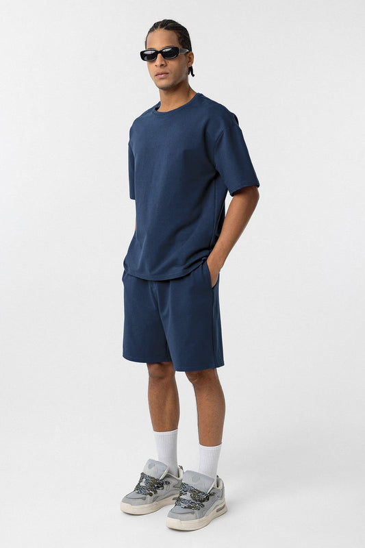 Basic Oversize Şort Takım