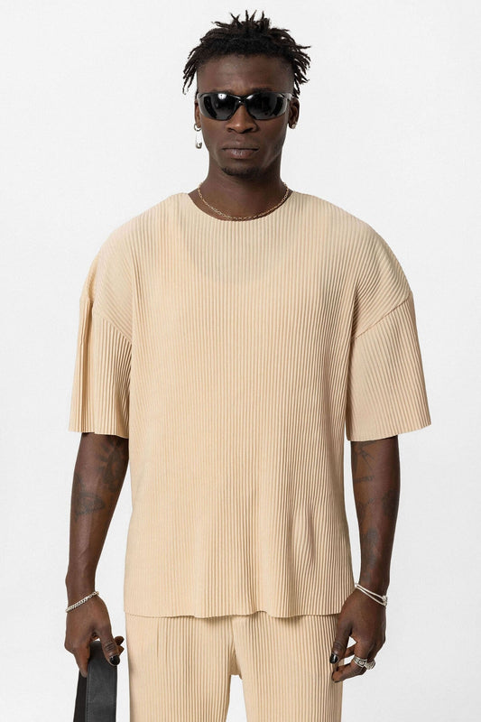 Basic Oversize Bisiklet Yaka Ottoman Takım