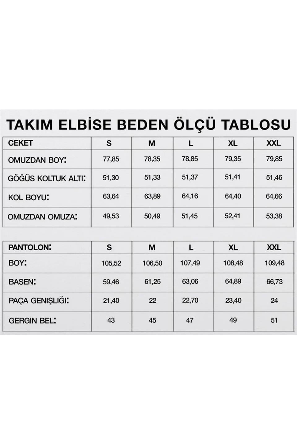 Rahat Kalıp Kruvaze Takım Elbise