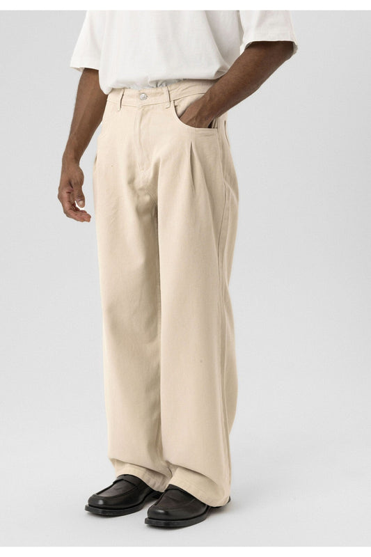 Balloon Fit Gabardin Pantolon
