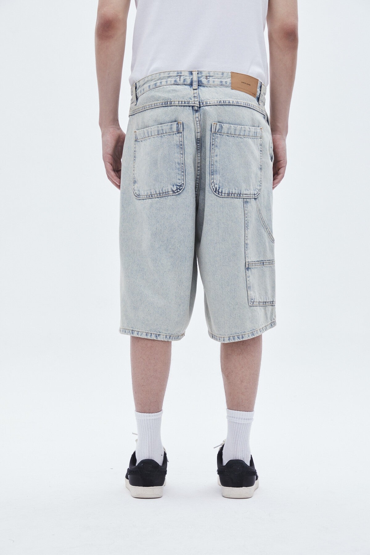 Oversize Bermuda Denim Şort 40-224