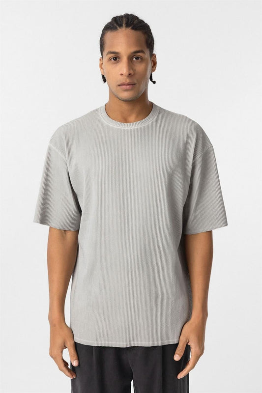Yıkamalı Ottoman Basic Oversize Tişört