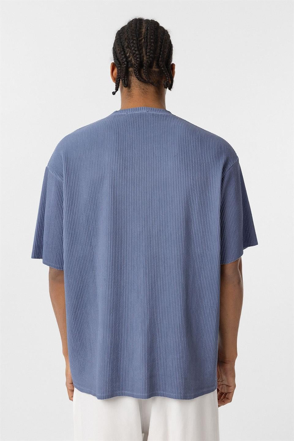 Yıkamalı Ottoman Basic Oversize Tişört