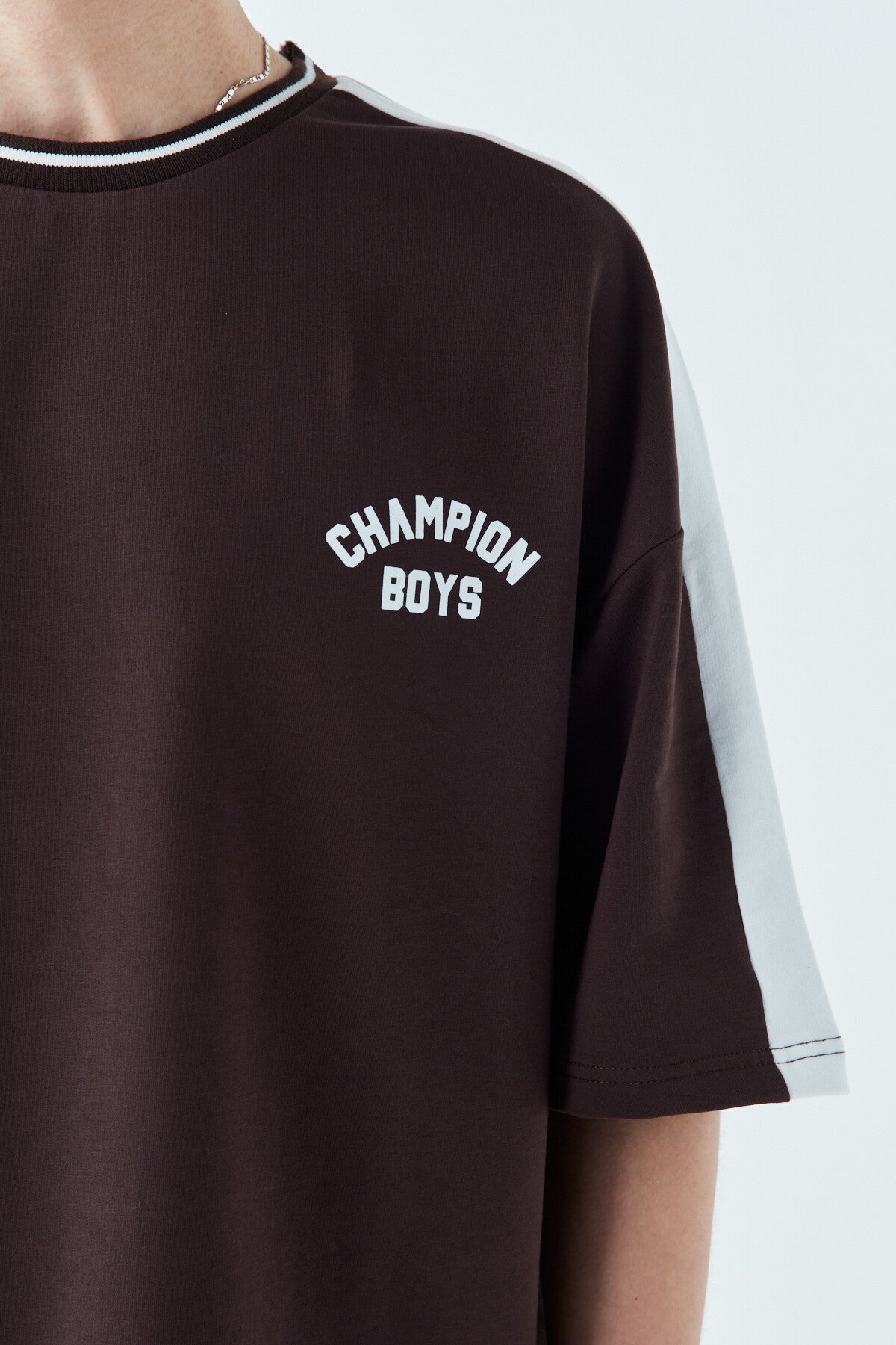 Champıon Boys Baskılı Oversize Eşofman Takım
