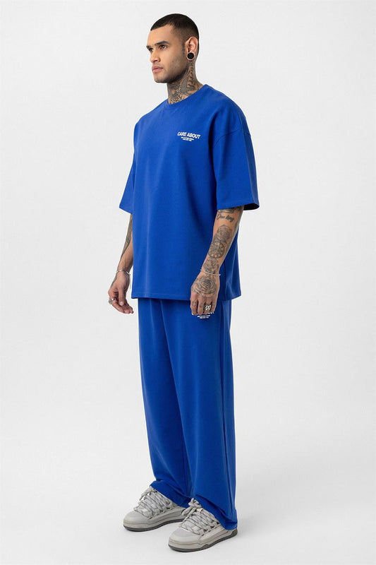 Care About Baskılı Oversize Eşofman Takım - 40-573