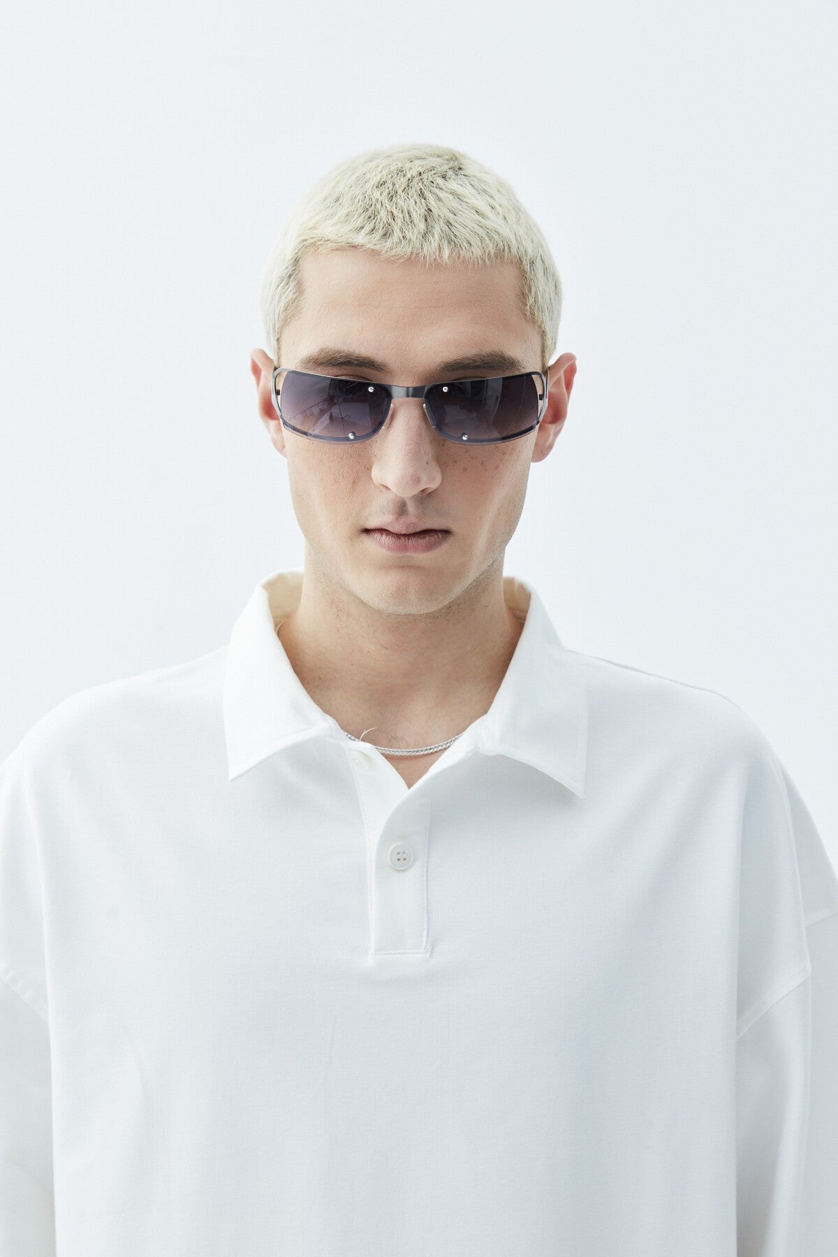 Polo Yaka Oversize Tişört