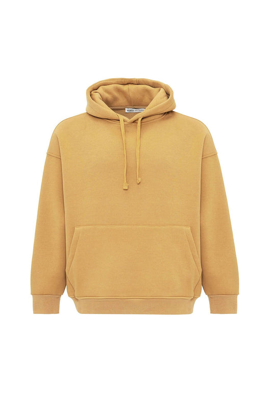 Basic Oversize Kapüşonlu Cep Detaylı Sweatshirt