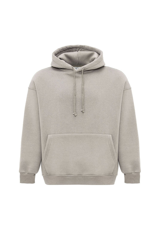 Basic Oversize Kapüşonlu Cep Detaylı Sweatshirt