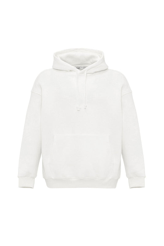 Basic Oversize Kapüşonlu Cep Detaylı Sweatshirt