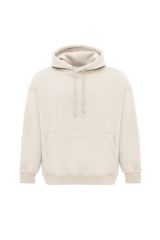 Basic Oversize Kapüşonlu Cep Detaylı Sweatshirt