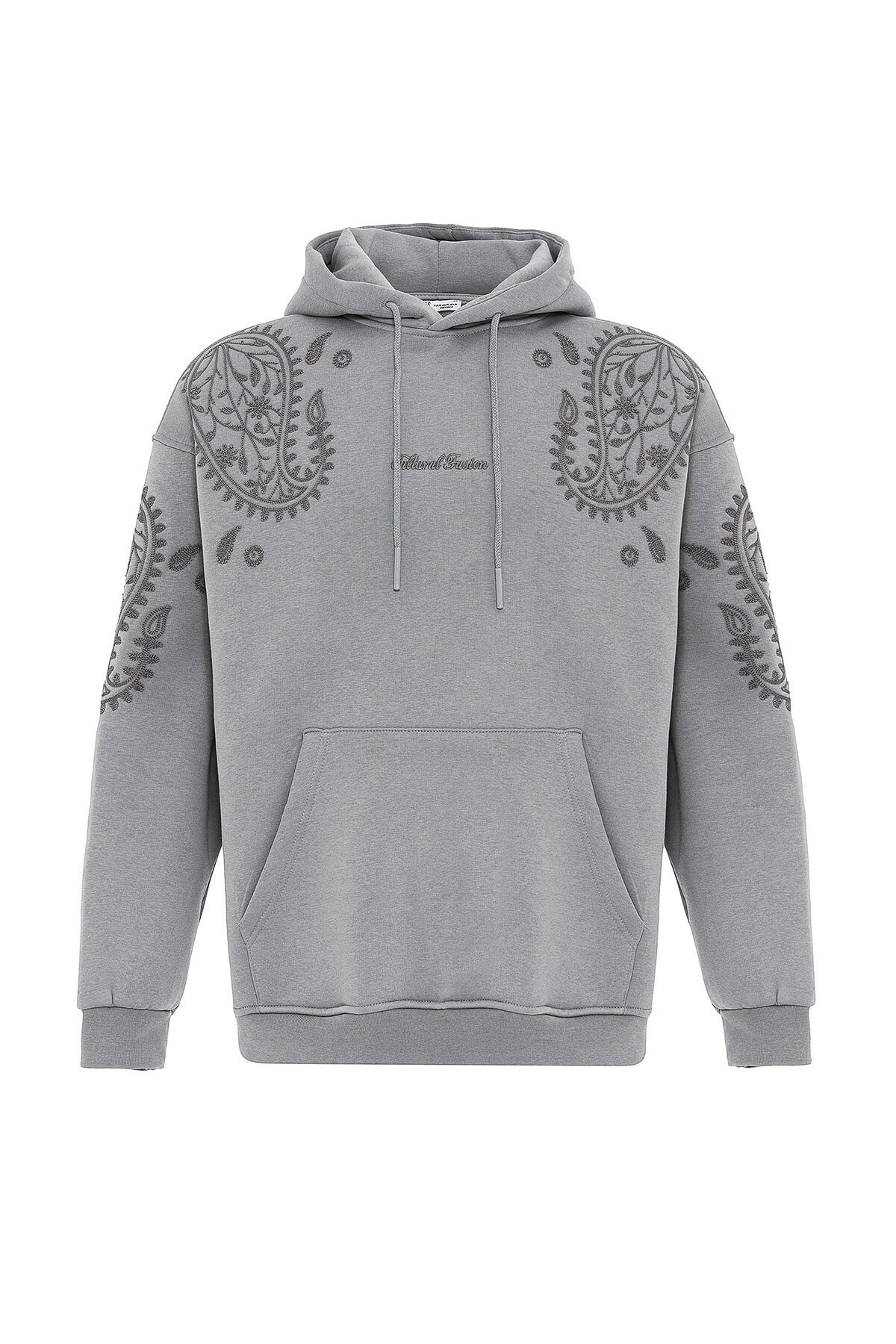 Desenli Oversize Sweatshirt