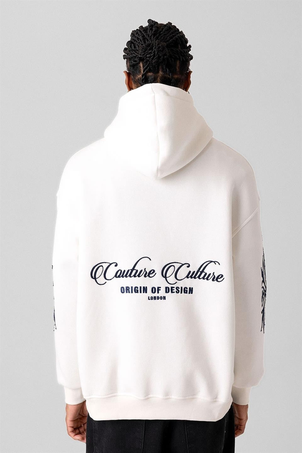 Desenli Oversize Sweatshirt