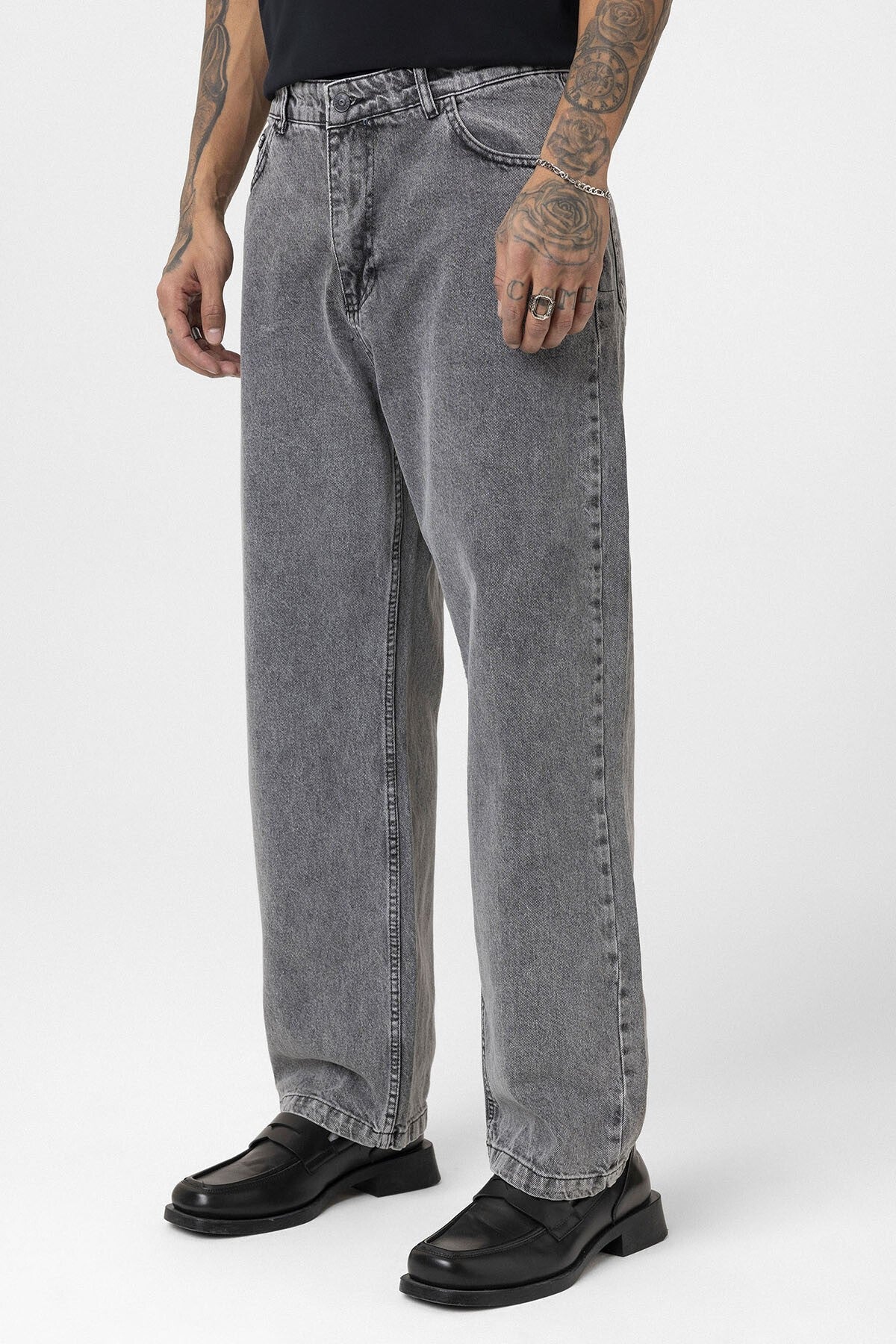 Baggy Fıt Jean V100-02