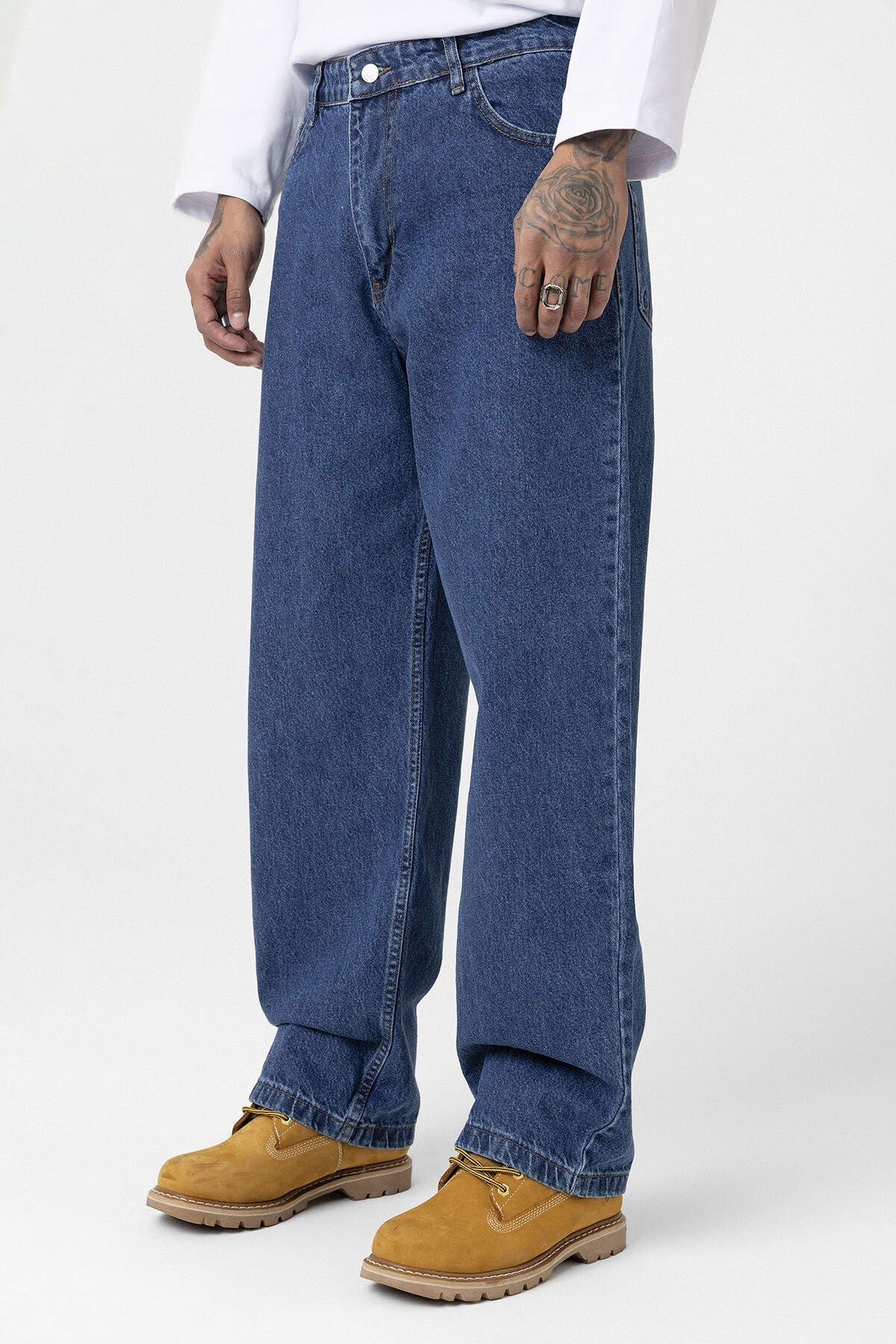 Baggy Fıt Jean V100-02