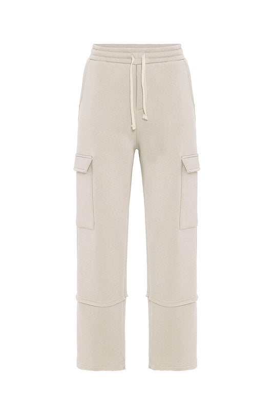 Basic Kargo Cepli Baggy Eşofman Altı