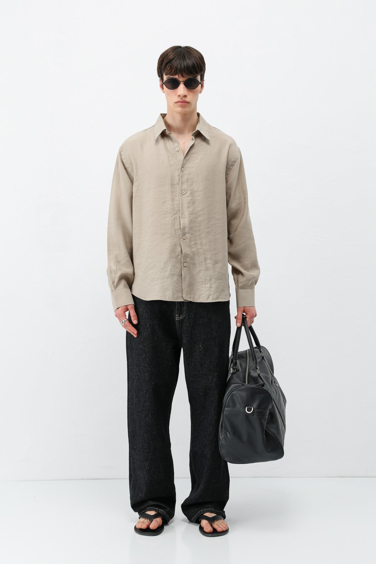 Modal Kumaş Oversize Gömlek
