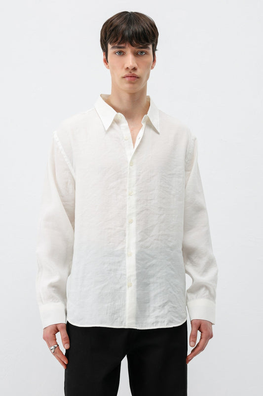 Modal Kumaş Oversize Gömlek