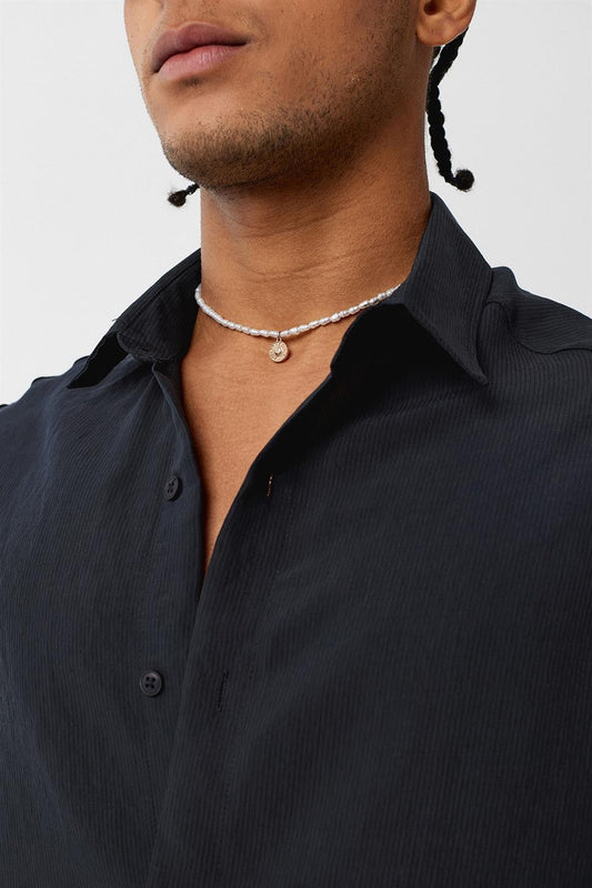 Basic OVersize Uzun Kol Gömlek