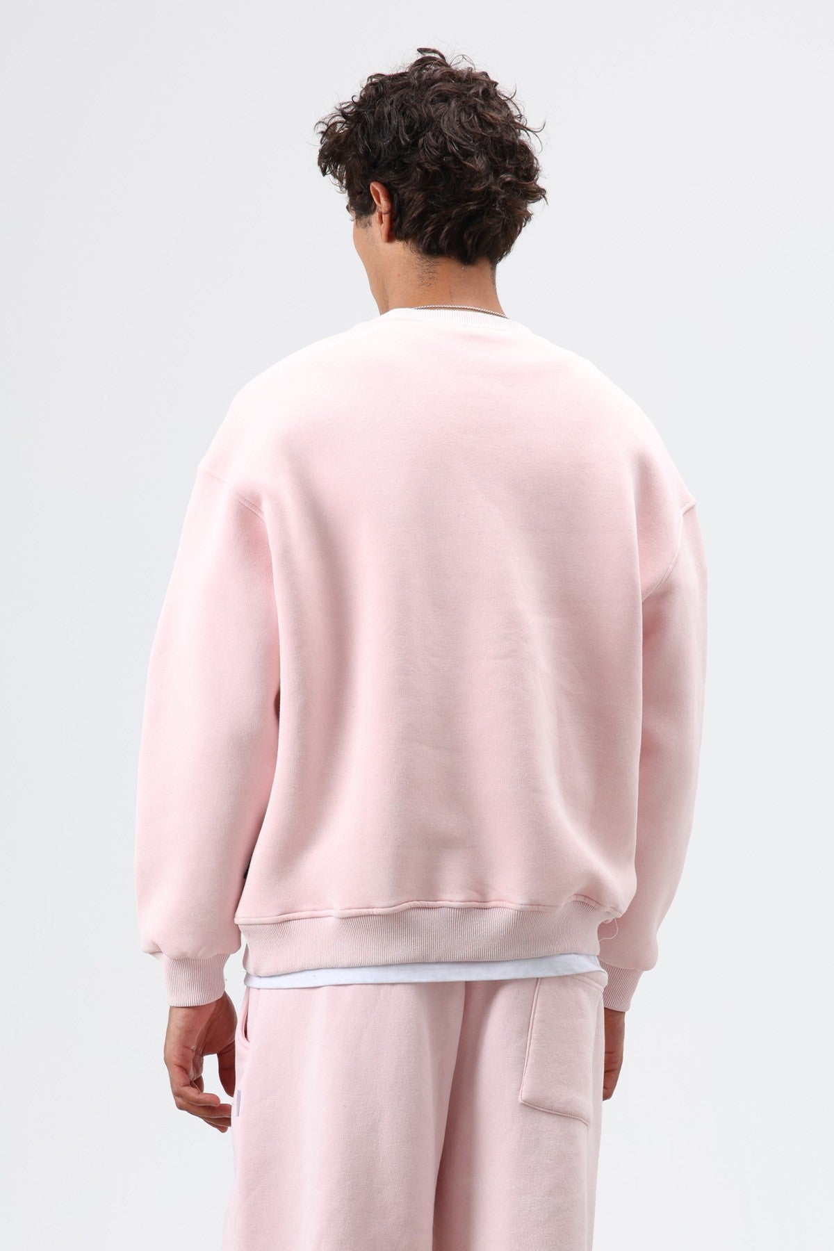 Basic Oversize Yıkamalı Sweatshirt