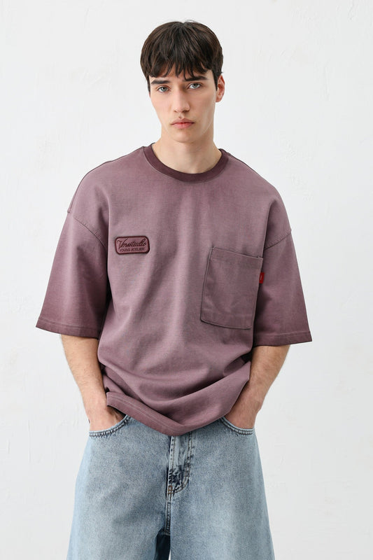 Oversize Baskılı Tişört