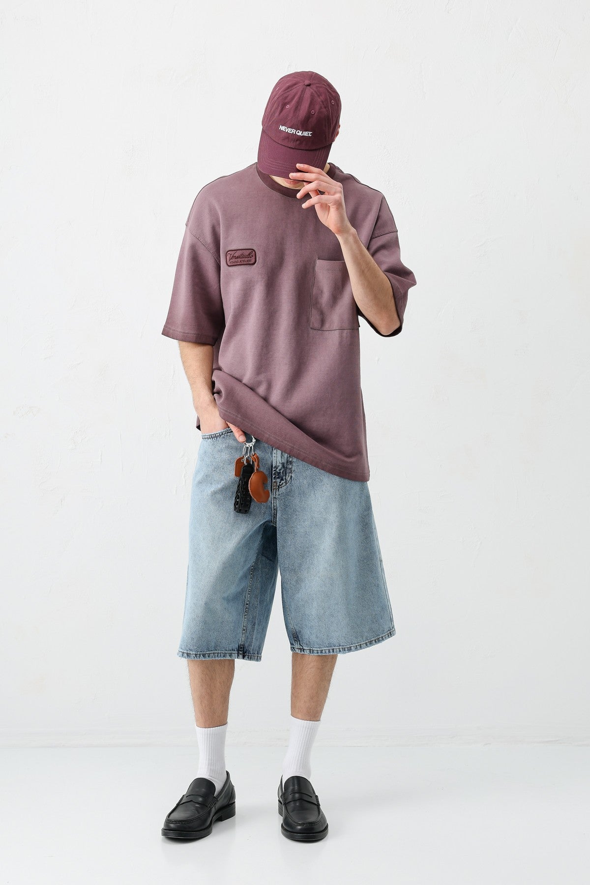 Oversize Baskılı Tişört