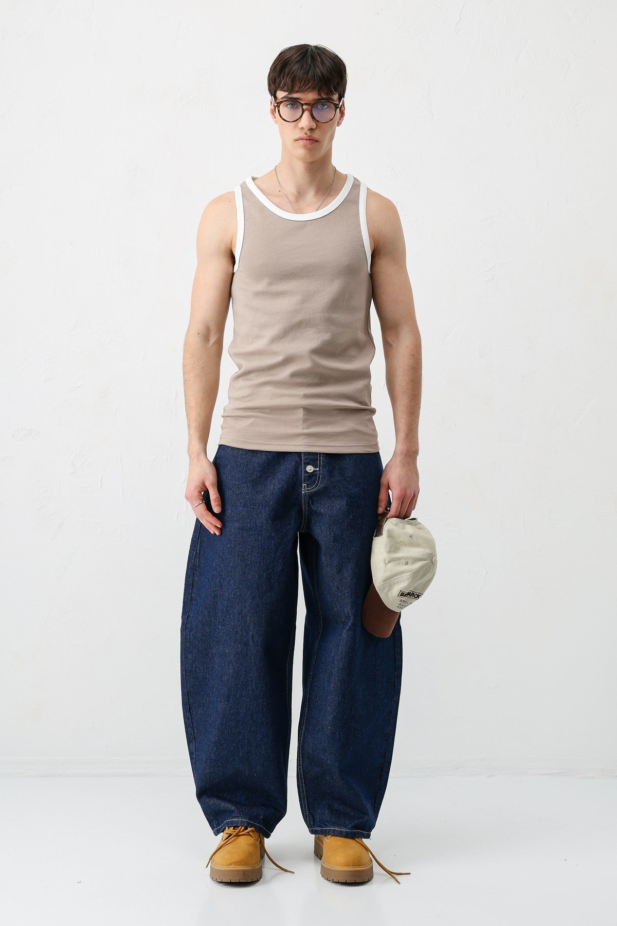 Oversize Askılı Tişört