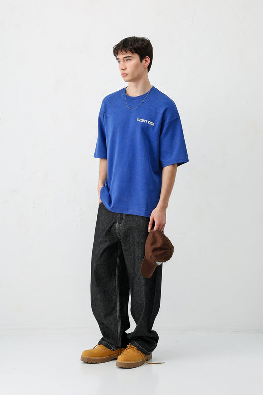 Baskılı Oversize Tişört