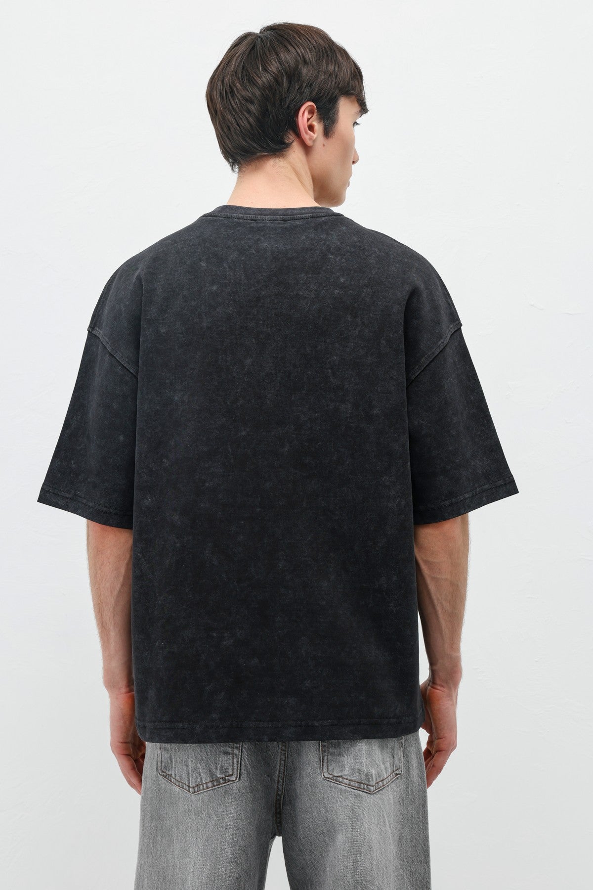 Baskılı Oversize Tişört