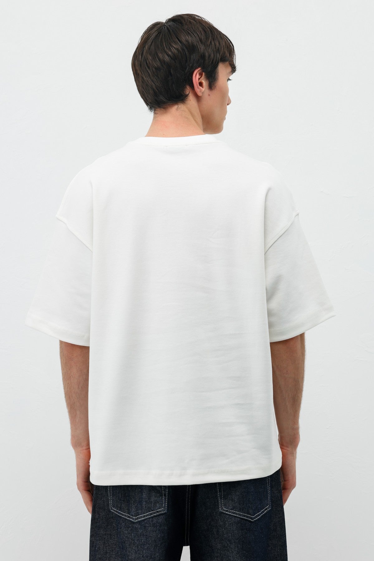 Baskılı Oversize Tişört