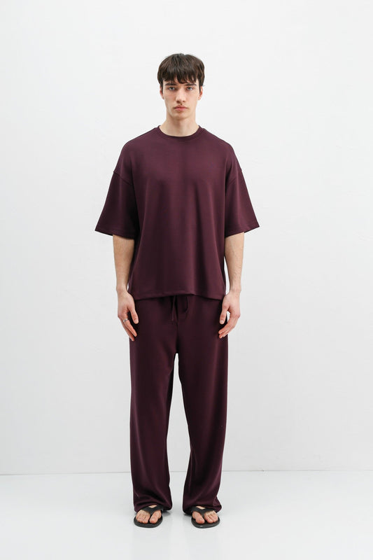 Modal Karışımlı Oversize Tişört