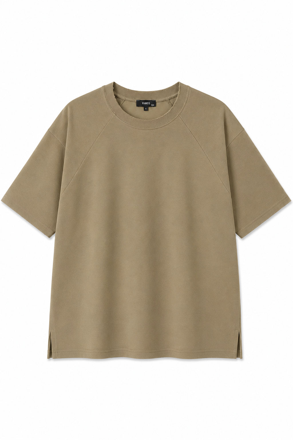 Oversize Reglan Kol Basic Tişört