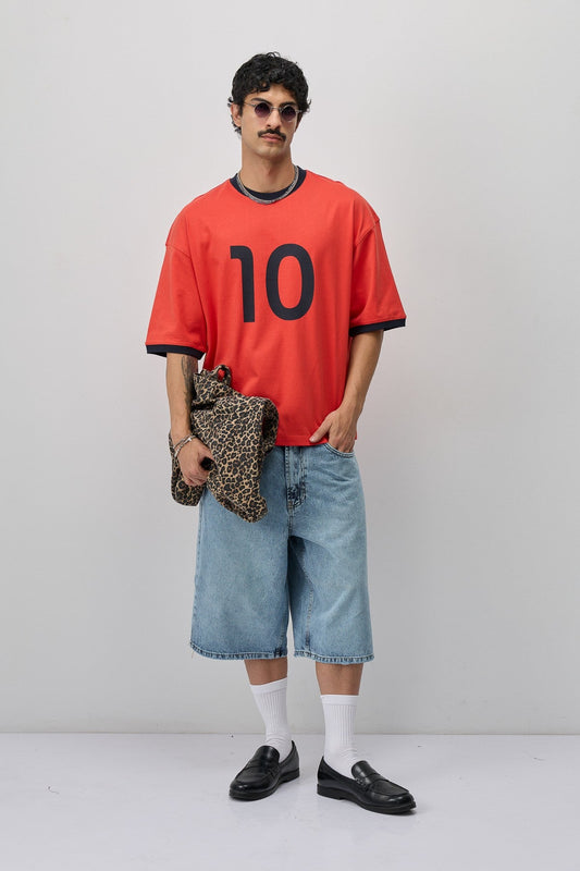 Oversize Baskılı Tİşört