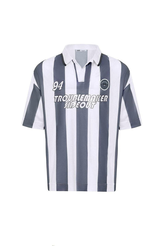 Oversize Polo Yaka Forma Tişört