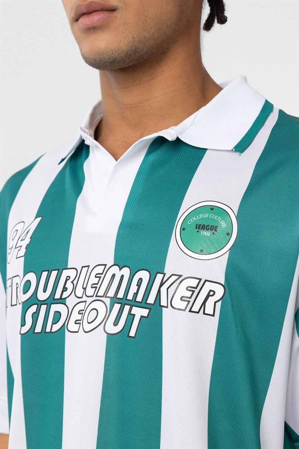 Oversize Polo Yaka Forma Tişört