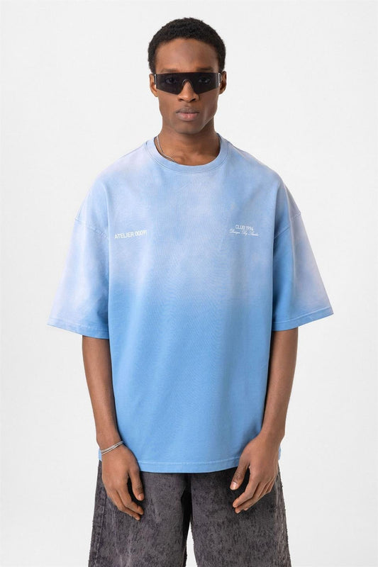 Yıkamalı Oversize Tişört