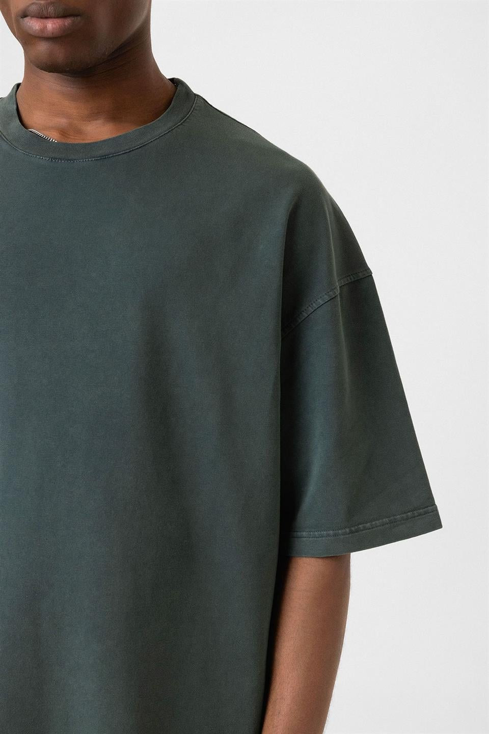 Yıkamalı Oversize Tişört