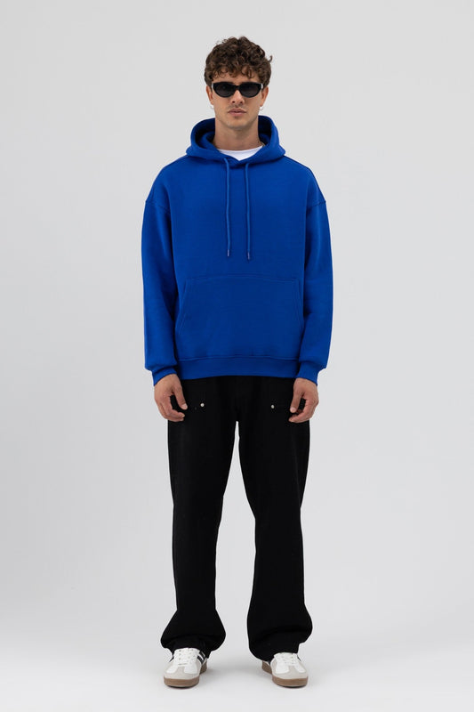 Basic Oversize Kapüşonlu Sweatshirt