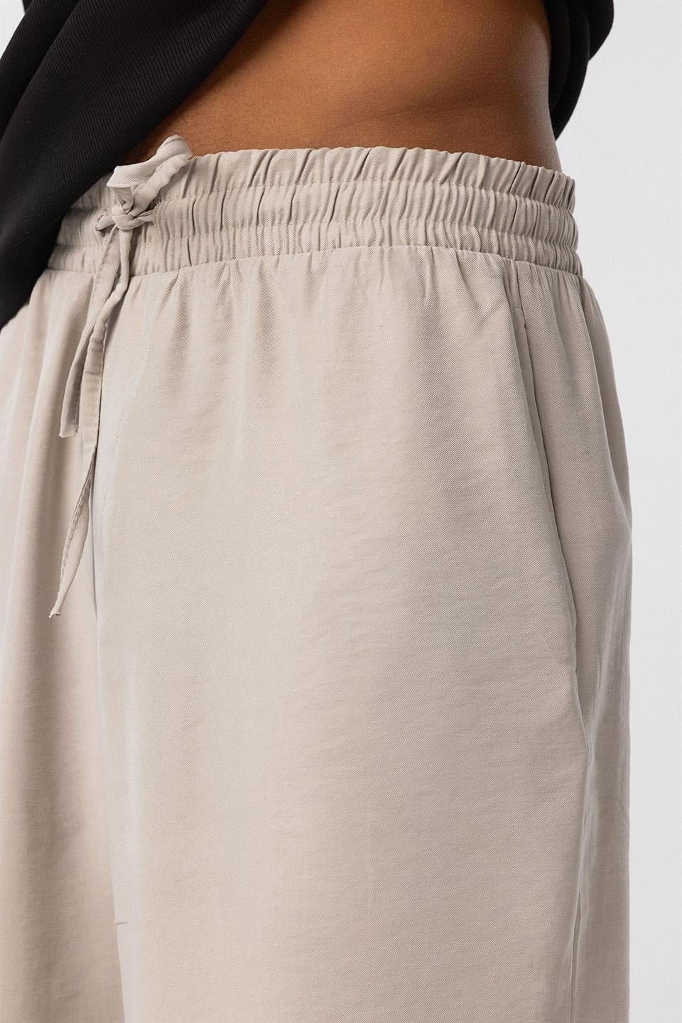 Baggy Fit Modal Kumaş Pantolon