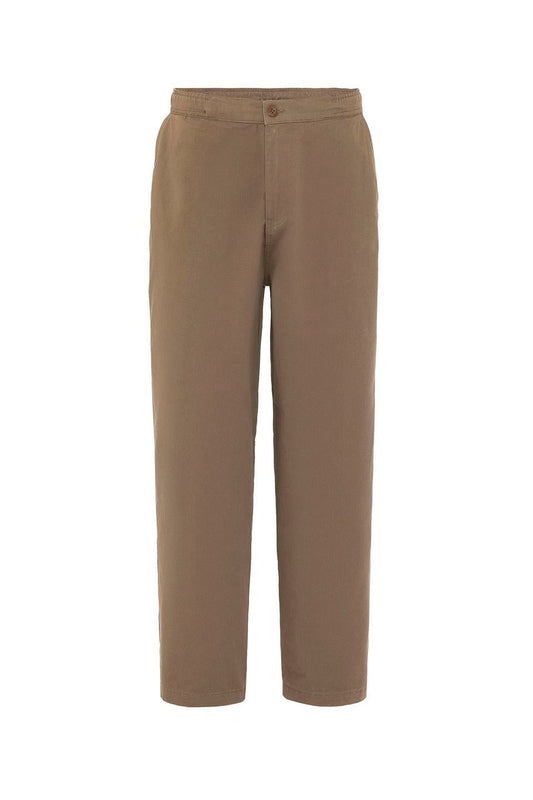 Yıkamalı Gabardin Baggy Pantolon