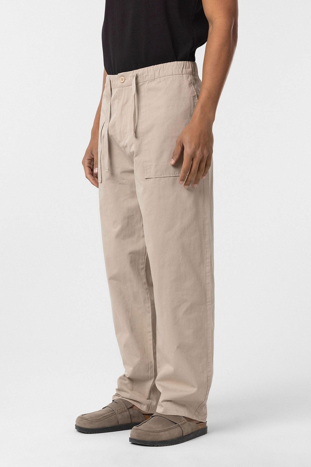 Baggy Fit Gabardin Pantolon