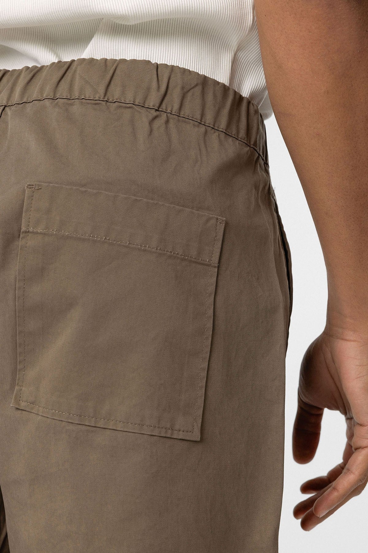 Baggy Fit Gabardin Pantolon