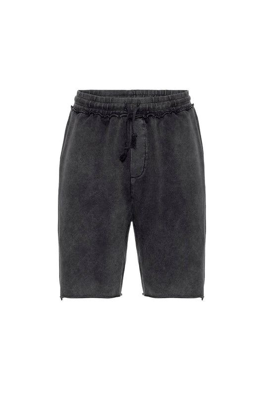 Yıkamalı Oversize Şort