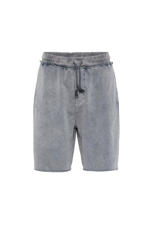 Yıkamalı Oversize Şort