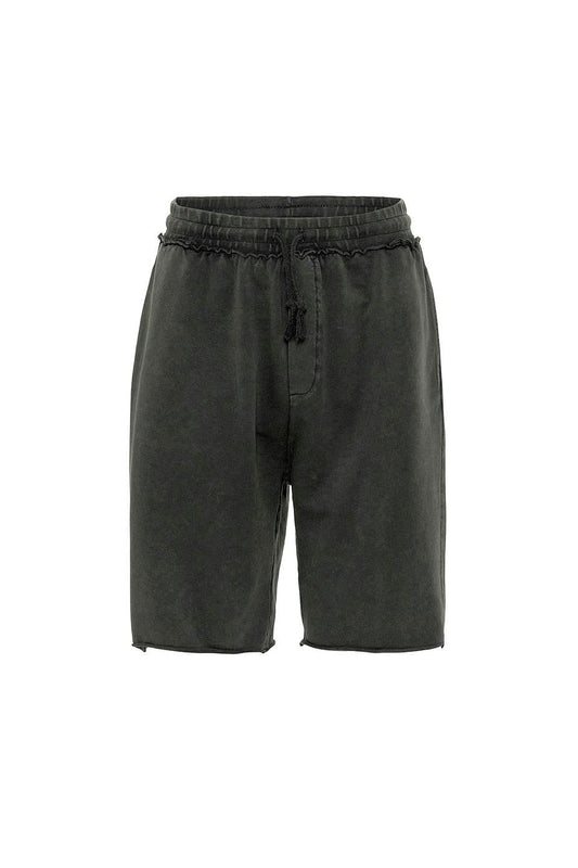 Yıkamalı Oversize Şort