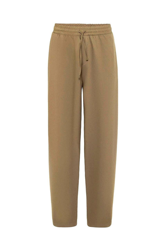 Bel Lastikli Baggy Pantolon