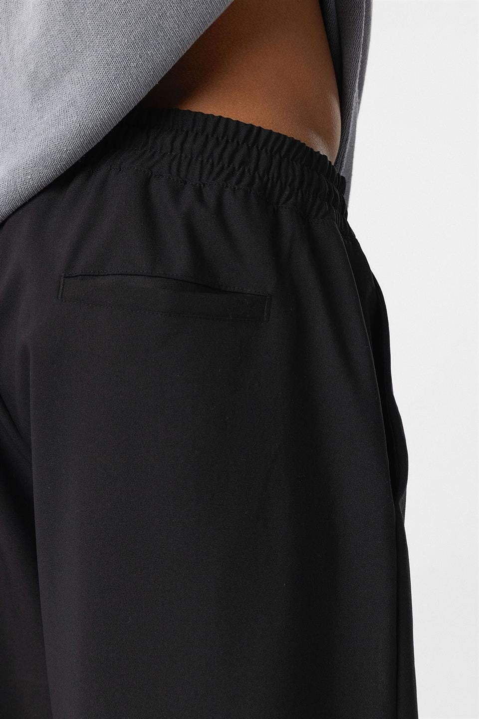 Bel Lastikli Baggy Pantolon