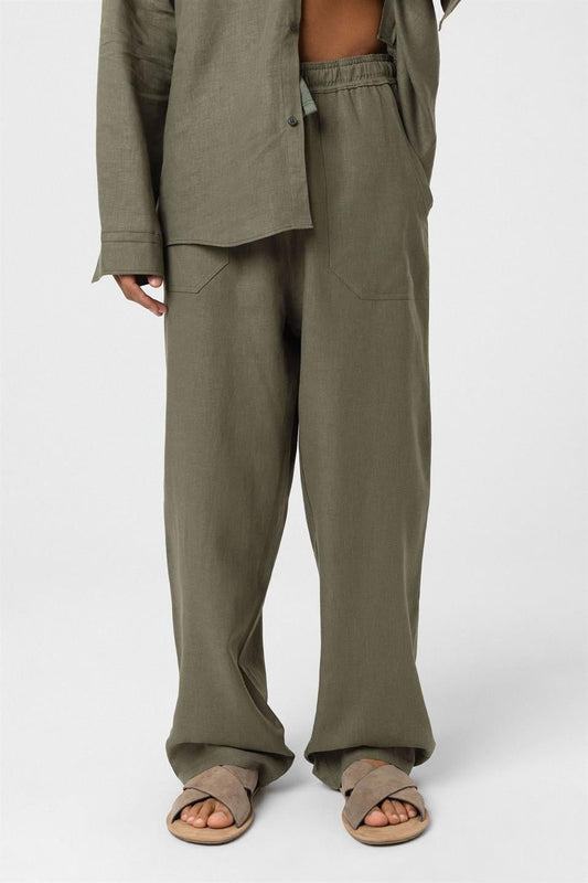 Baggy Keten Pantolon